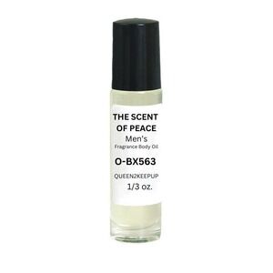 The Scent Of Peace Men's Body Oil Citrus and Woods Fresh Warm Fragrance Roll-On
